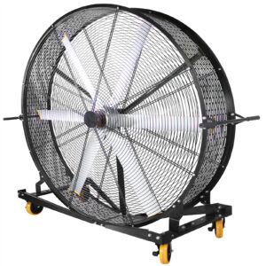 hvls portable standing fan