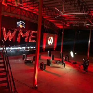 hvls fan installed at the live concert