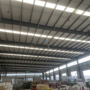 logistic warehouse hvls ceiling fan
