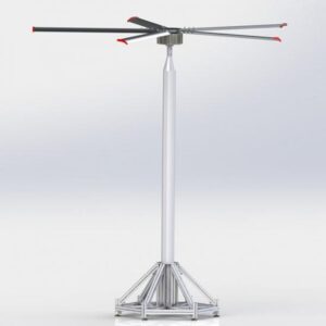 8ft Smart Energy Saving HVLS Airpole Fan